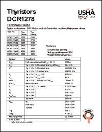 Click here to download DCR1278/26 Datasheet