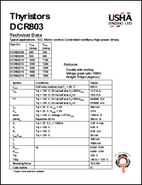 Click here to download DCR803/12 Datasheet