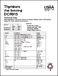 Click here to download DCR915/12 Datasheet