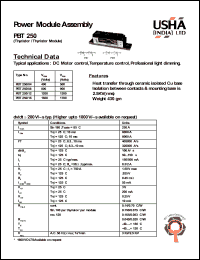Click here to download PBT250/04 Datasheet