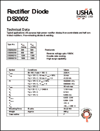 Click here to download DS2002/08 Datasheet