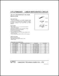 Click here to download UTCLP2950-3.6 Datasheet