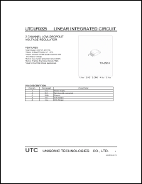 Click here to download UTCUR3325 Datasheet