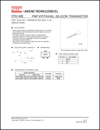 Click here to download DTA143E-T92-K Datasheet