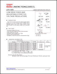 Click here to download LR1116-XX-AA3-B-T Datasheet