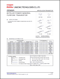 Click here to download 2SD669AG-X-T6CB Datasheet