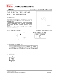 Click here to download DTA115E_05 Datasheet