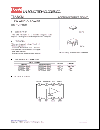 Click here to download TBA820ML-S08-R Datasheet
