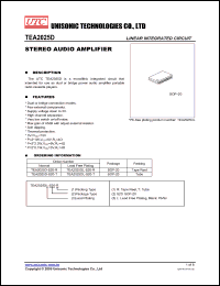 Click here to download TEA2025DL-S20-R Datasheet
