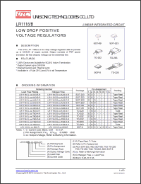 Click here to download LR1116 Datasheet