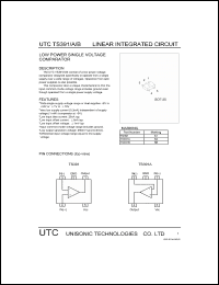 Click here to download UTCTS391B Datasheet