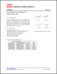 Click here to download UT912EL-S16-R Datasheet