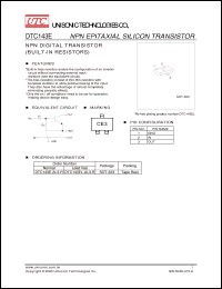 Click here to download DTC143E-AL3-R Datasheet