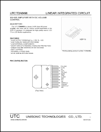Click here to download TDA8496 Datasheet