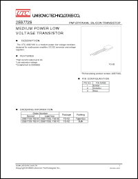 Click here to download 2SB772S-TO92 Datasheet