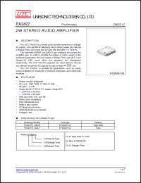 Click here to download PA3427 Datasheet