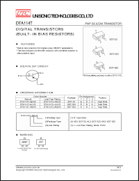 Click here to download DTA114T-AE3-R Datasheet