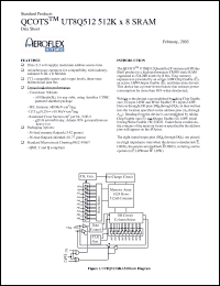 Click here to download UT8Q512-IWC Datasheet