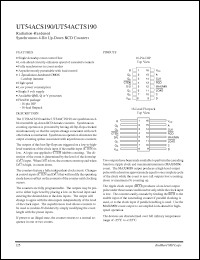 Click here to download UT54ACTS190 Datasheet