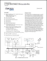 Click here to download UT80CRH196KD-WCC Datasheet