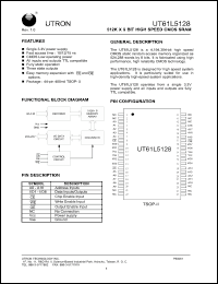 Click here to download UT61L5128MC-12 Datasheet