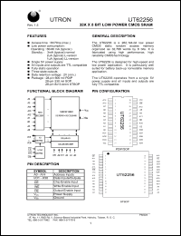 Click here to download UT62256LS-70L Datasheet