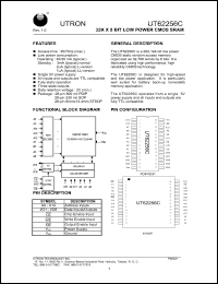 Click here to download UT62256CSC-35L Datasheet