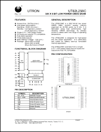 Click here to download UT62L256CLS-70L Datasheet