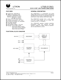 Click here to download UT62L5128BS-55LLI Datasheet