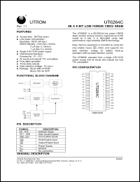 Click here to download UT6264CPC-35LL Datasheet