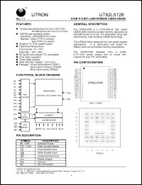 Click here to download UT62L5128BS-70L Datasheet