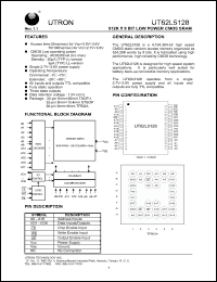 Click here to download UT62L5128LS-70LE Datasheet