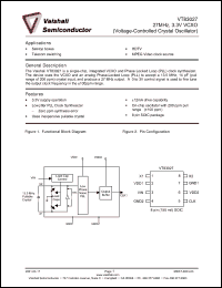 Click here to download VT83027S1X Datasheet