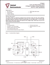 Click here to download VT83201/D Datasheet