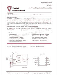 Click here to download VT98521S1X Datasheet