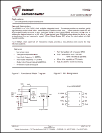 Click here to download VT98521MX Datasheet