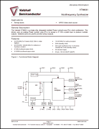 Click here to download VT98001Q Datasheet