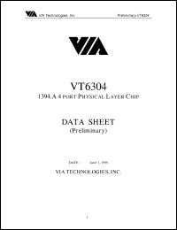 Click here to download VT6304 Datasheet