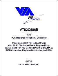 Click here to download VT82C586B Datasheet