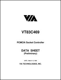 Click here to download VT83C469 Datasheet
