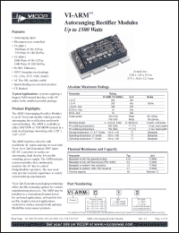 Click here to download VI-ARM Datasheet