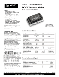 Click here to download V375A12M150A Datasheet