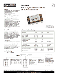 Click here to download V110C28T100BS2 Datasheet