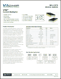 Click here to download MV036F360M003 Datasheet