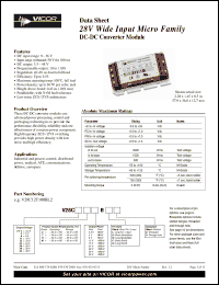 Click here to download V28C15M100BL3 Datasheet