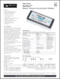 Click here to download VE-251-CU-BM Datasheet