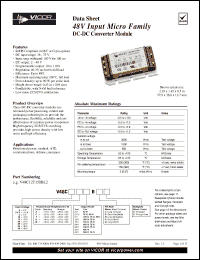 Click here to download V48C15C150BL2 Datasheet
