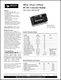 Click here to download V300A24C150B Datasheet