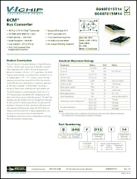 Click here to download B048T015M14 Datasheet