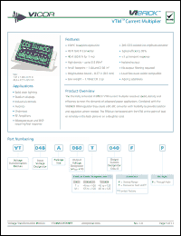 Click here to download VT048A060T040TP Datasheet